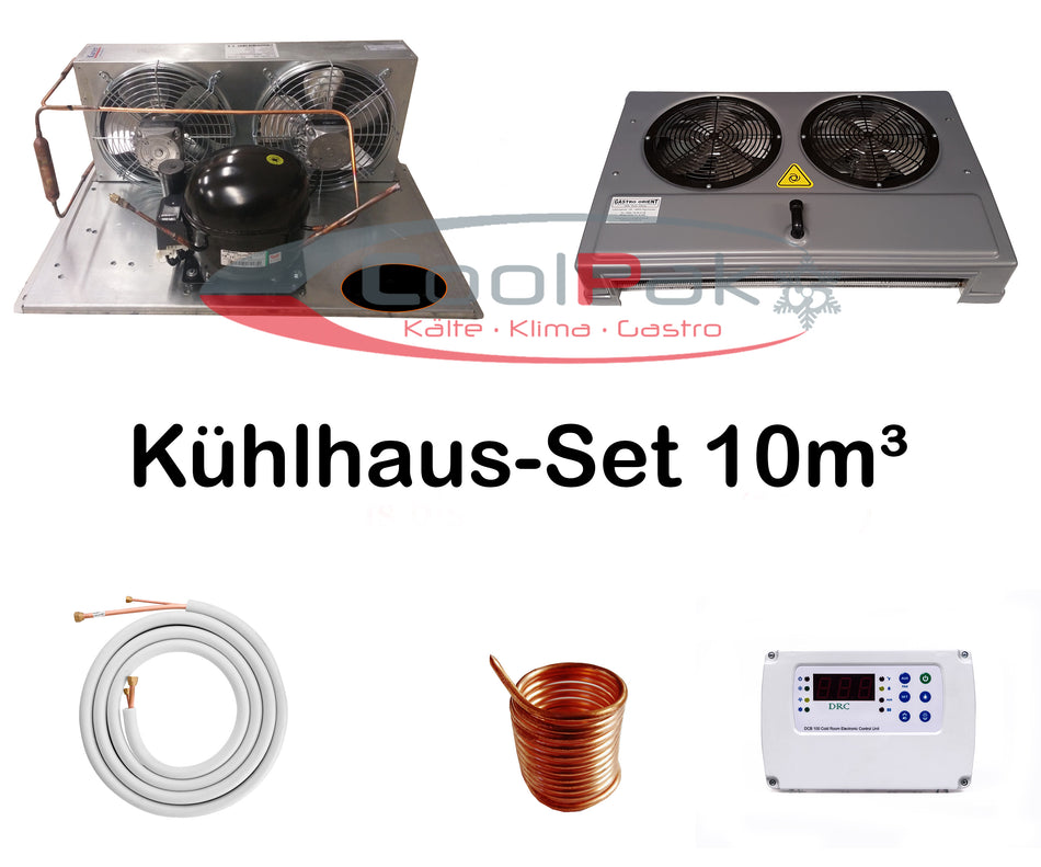 Kühlhaus- Set für 10,00m³ - Normalkühlung