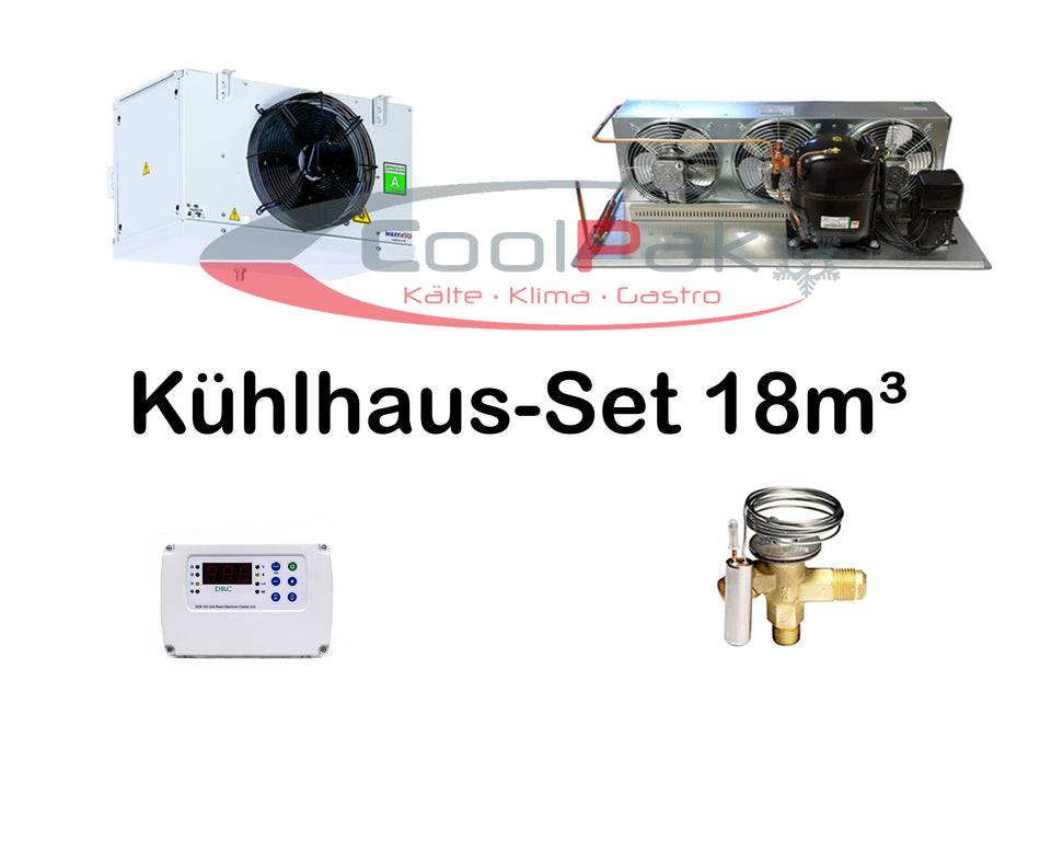 Kühlhaus- Set für 18,00m³ - Normalkühlung