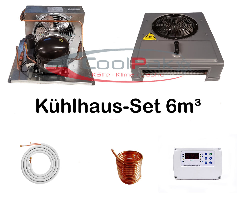 Kühlhaus- Set für 6,00m³ - Normalkühlung