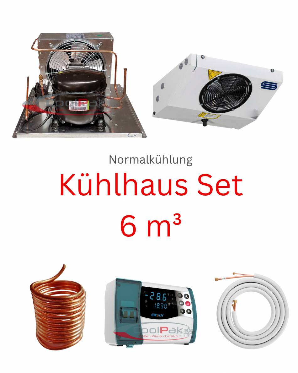 Kühlhaus Set für 6m³ - Normalkühlung